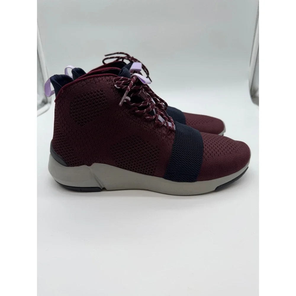 Creative‎ Recreation Modica Dark Burgundy Navy Knit High Top Sneakers Mens 9